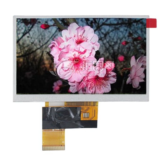 5.0 Inch Automotive 800x480 RGB Cheapest LCD Display