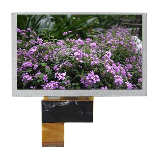 5.0 Inch 480x272 Industrial TFT LCD Display