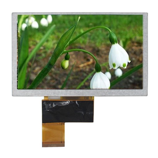 5.0 Inch 480x272 Industrial TFT LCD Display