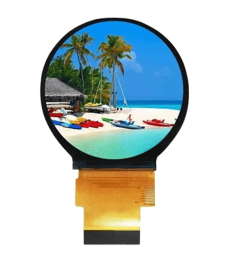 1.28 Inch 240x240 IPS 15pins Round Color TFT LCD Display