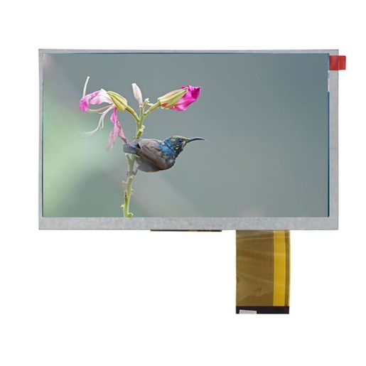 7 inch 1024x 600 WSVGA IPS IIC TFT LCD Display