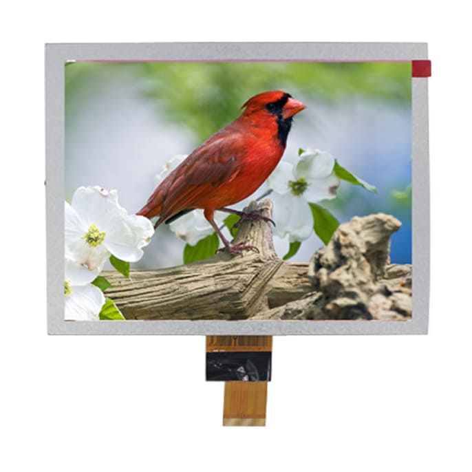 8 Inch 800x600 TN High Brightness TFT LCD Display