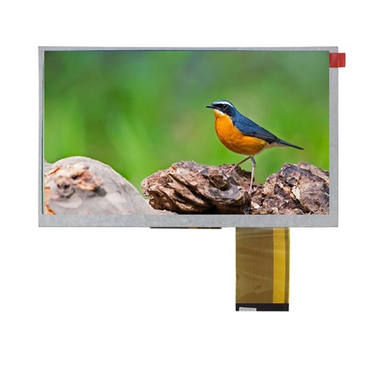 7 inch 1024x 600 WSVGA IPS IIC TFT LCD Display