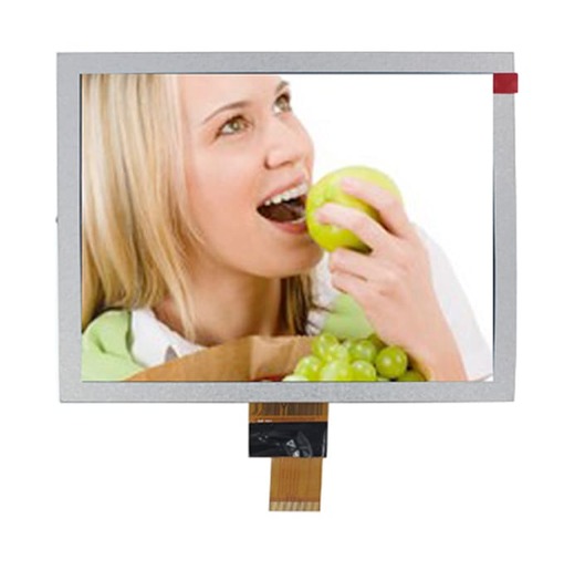 8 Inch 800x600 TN High Brightness TFT LCD Display