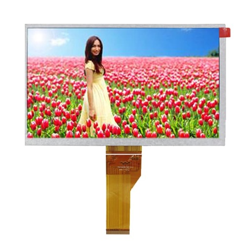 7 inch 1024x 600 TN TFT LCD and 8bit LVDS