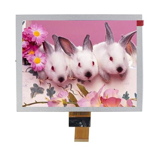 8 Inch 800x600 TN High Brightness TFT LCD Display